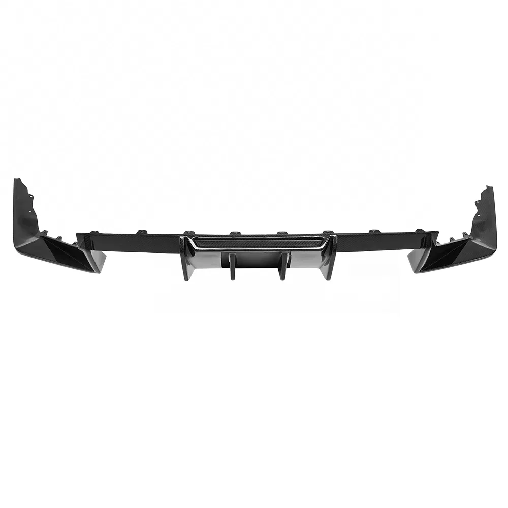 para BMW G87 M2 Alta Qualidade 100% Difusor de Para-choque Traseiro em Fibra de Carbono Seco Kits de Carro Spoiler