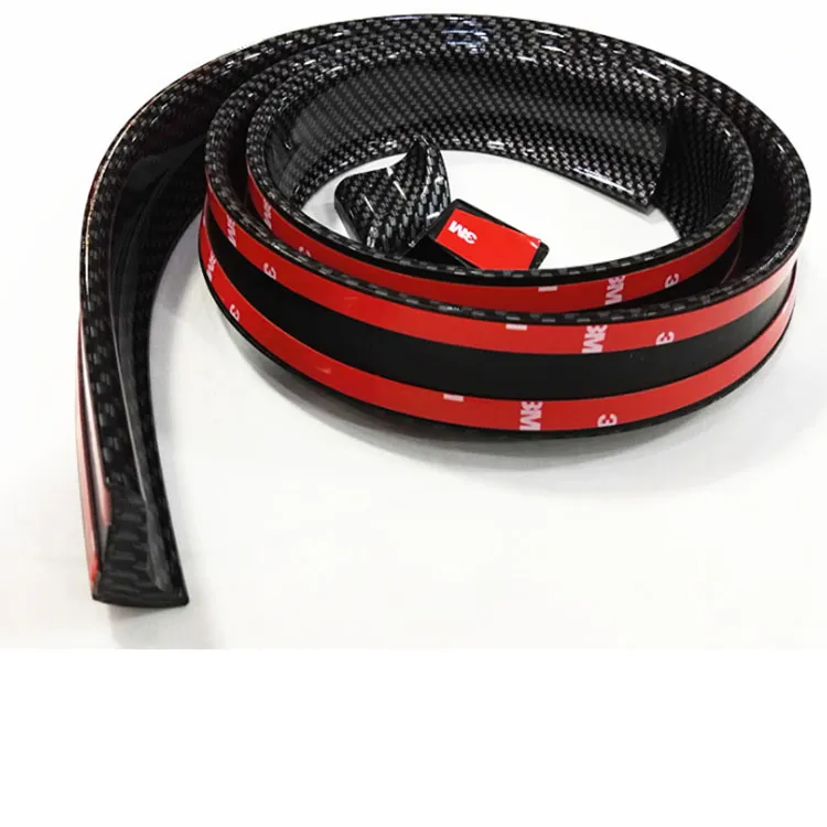 Spoiler de Porta-Malas Universal Protetor de Borracha para Bumper e Rims