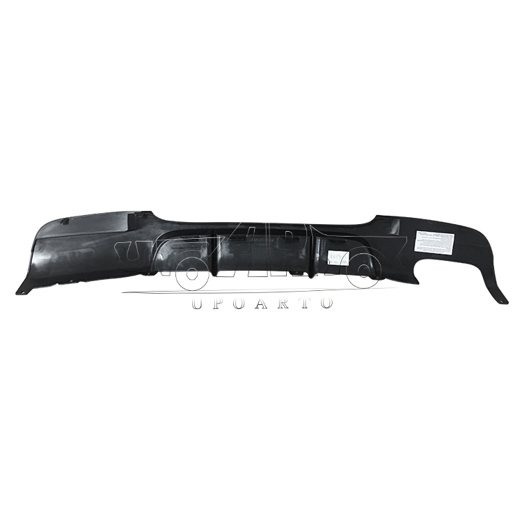 Spoiler de lábio traseiro em fibra de carbono de plástico ABS para BMW 3 Série E90 M-Tech 2005-2008