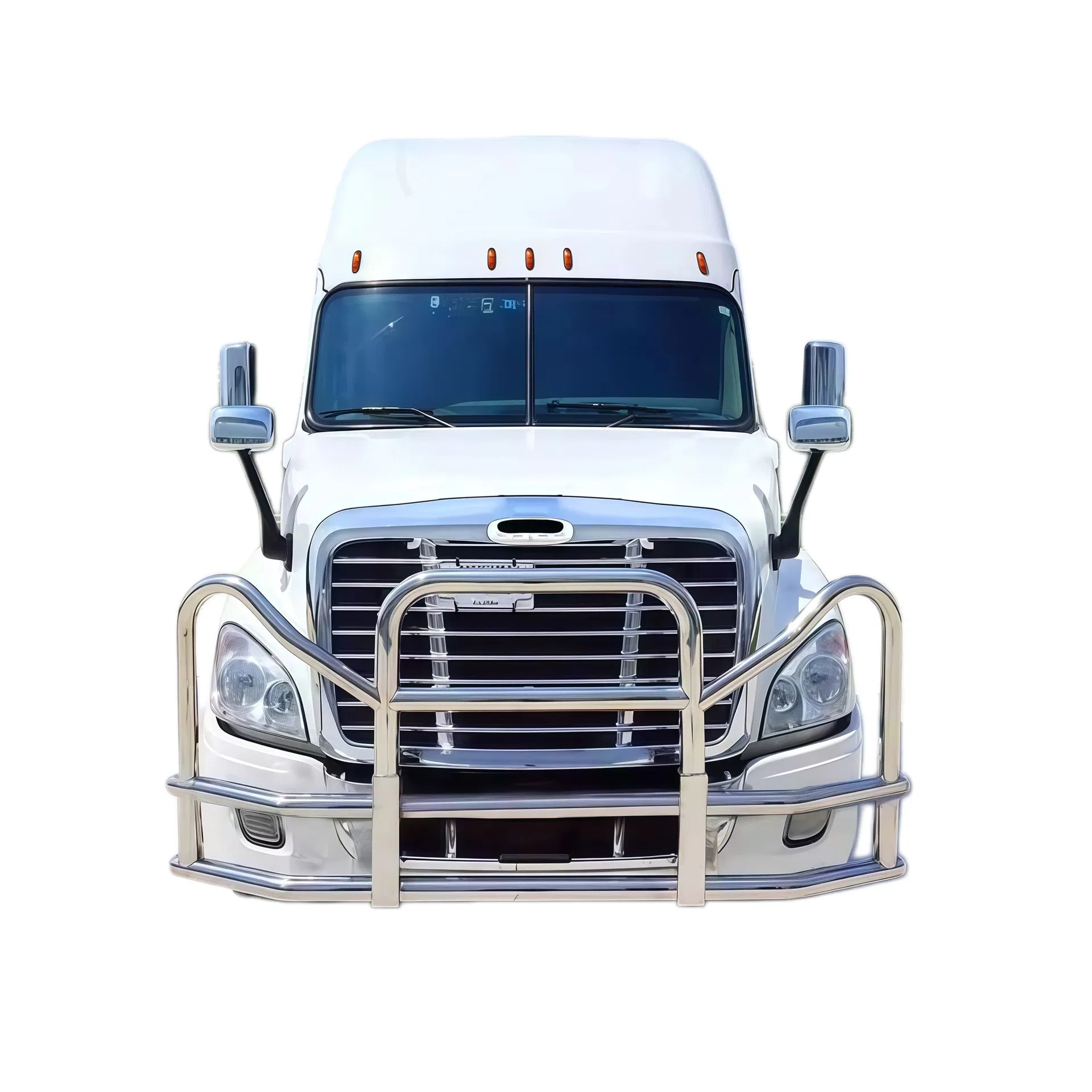 Charmoso 304ss Vnl Caminhão Semi Frontal Barra de Proteção Grelha Bumper Segurança