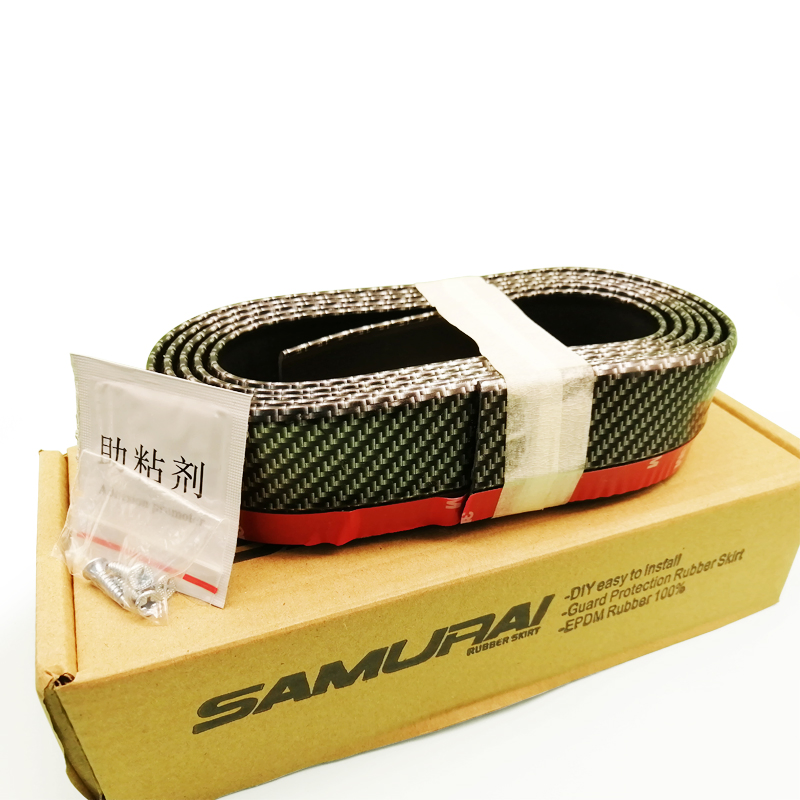 Protetor de Para-choque Universal para Carro, Saia de Borracha para Suzuki Samurai