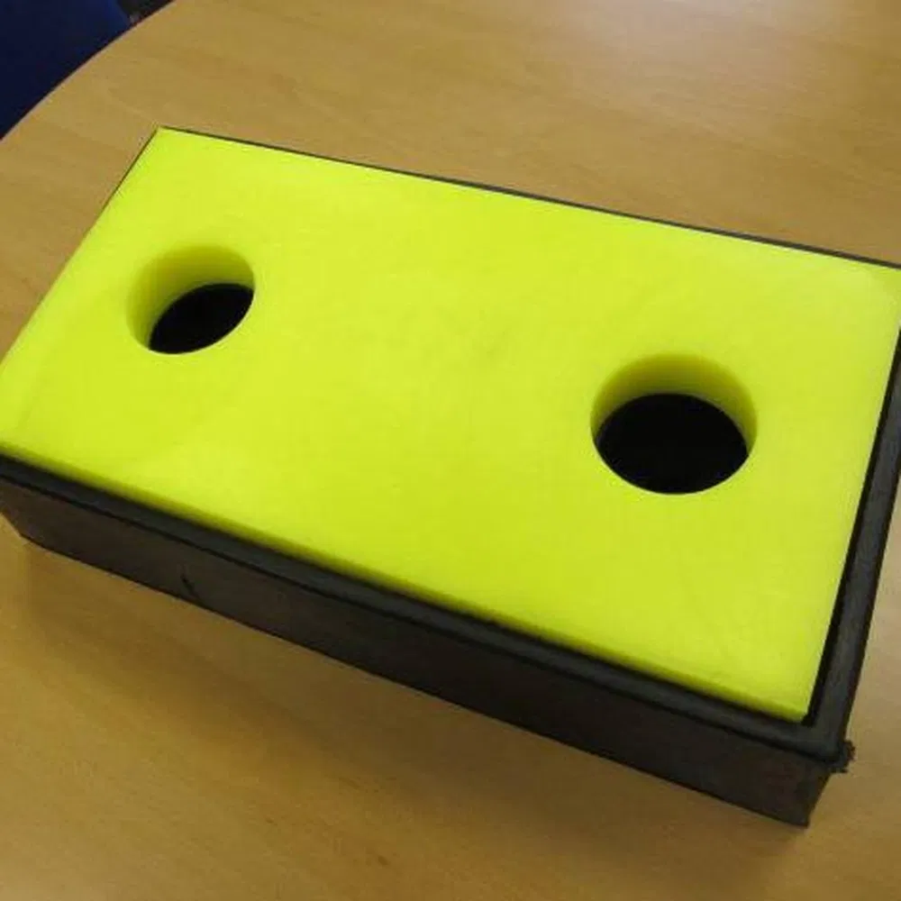 Bumper de doca de plástico UHMWPE de alto desempenho resistente à corrosão