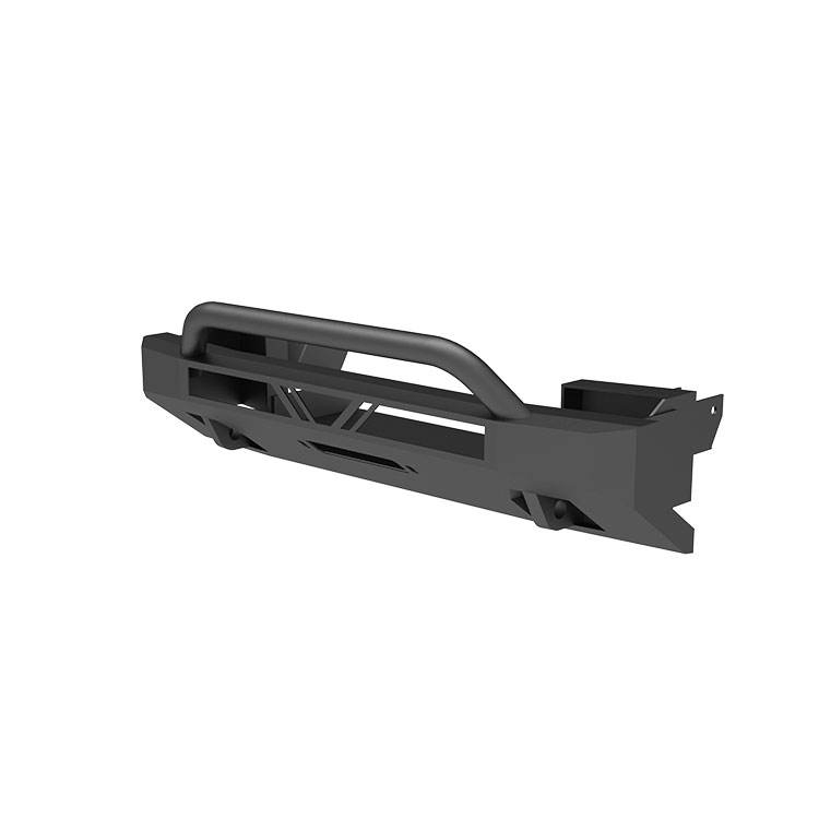 Bumper dianteiro de aço preto off-road para Toyota Tundra 22-24