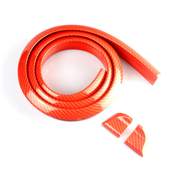 Spoiler de Porta-Malas Universal Protetor de Borracha para Bumper e Rims