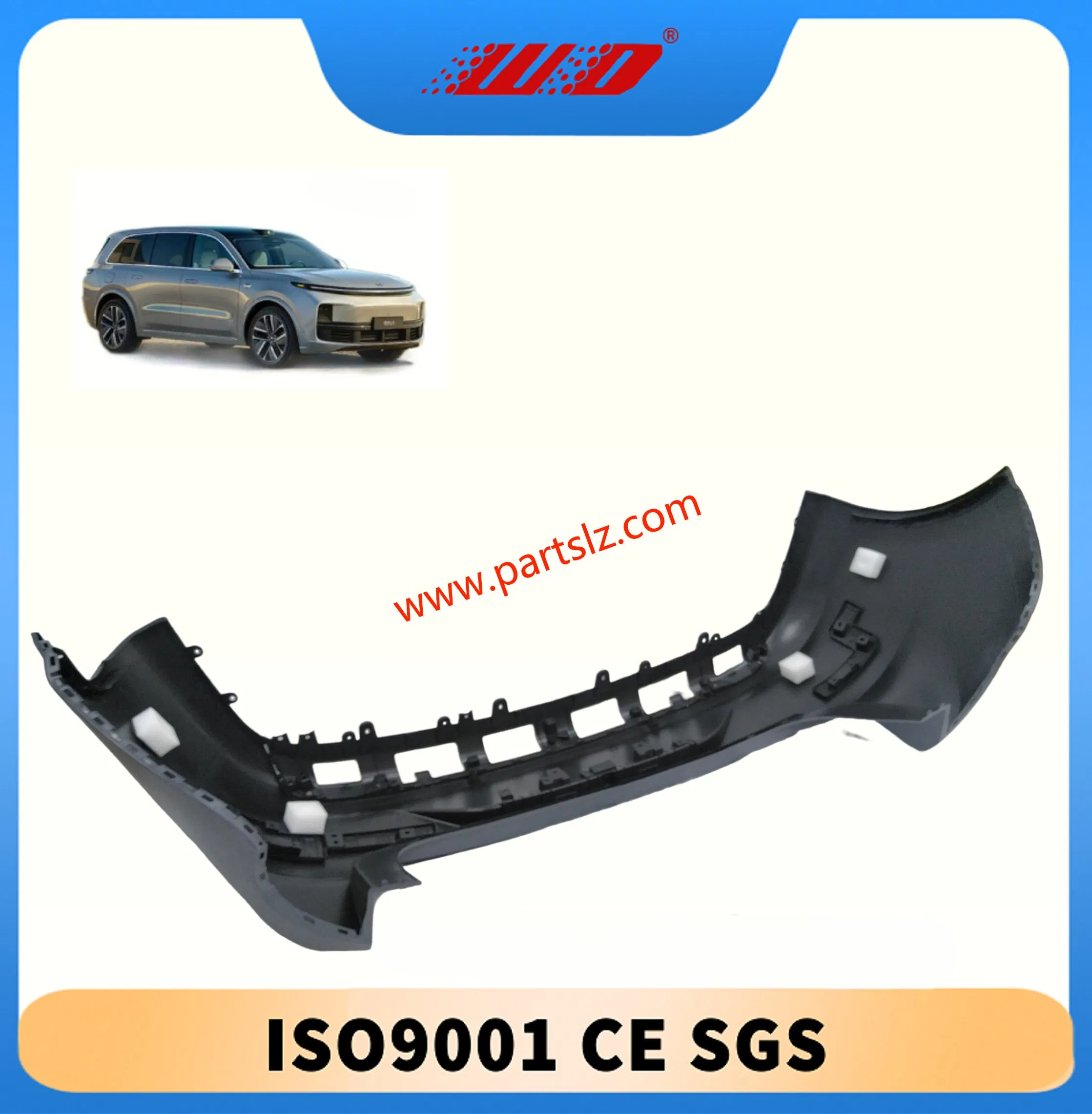 Peça de Reposição do Carro Lixiang L6 Para-choque Traseiro Laa-28040044 Do Fábrica OEM Para-choque Traseiro Texturizado Preto com Revestimento Protetor Resistente a Arranhões
