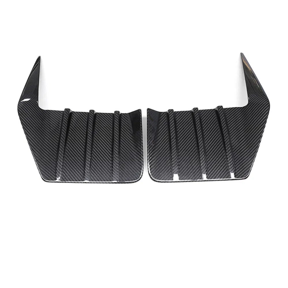 para BMW M2 G87 Inserções de Para-choque Traseiro em Fibra de Carbono M Performance Original (2023+)