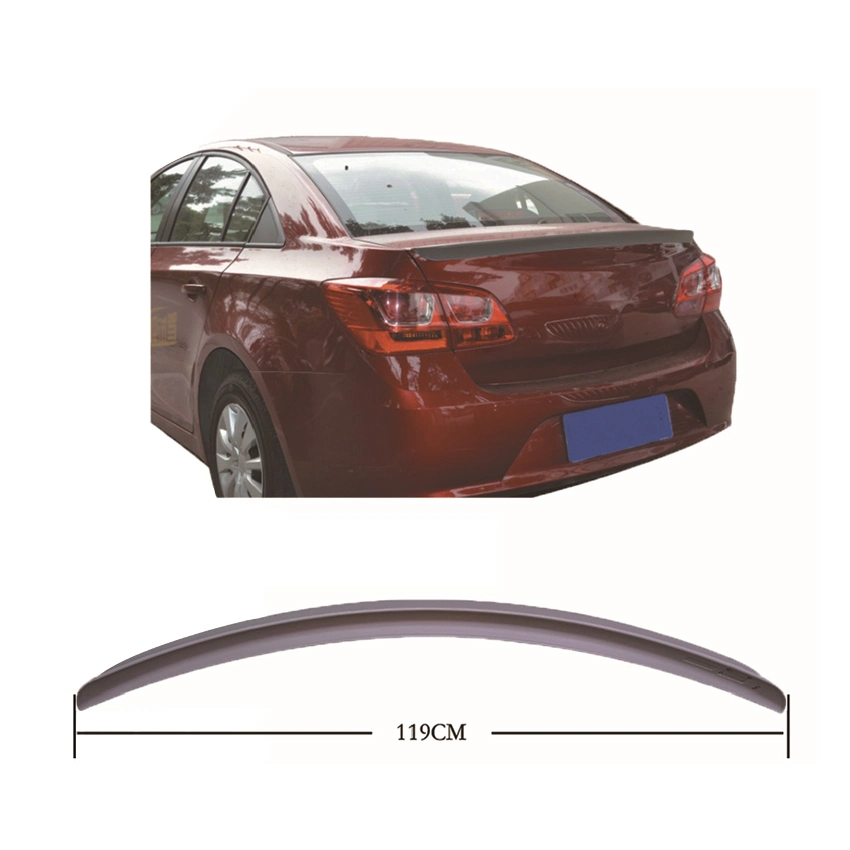 Faixa de Spoiler Traseiro de Teto de Carro em Material ABS para Para-choque Traseiro