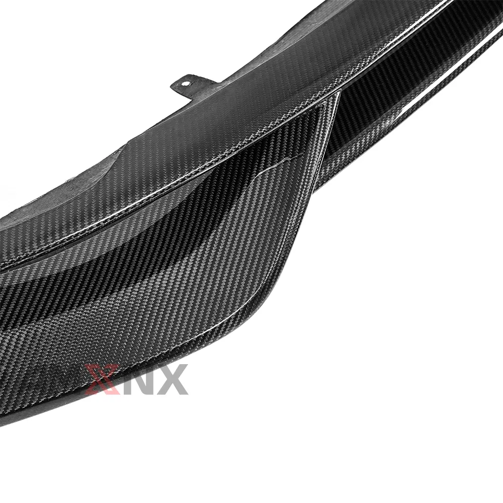 Novo Kit de Carro com Lábio Frontal em Fibra de Carbono Seco Difusor de Para-choque para Aston Martin Dbx