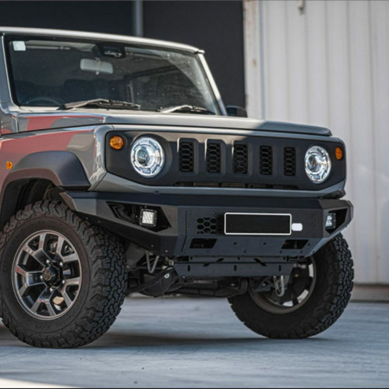 Para Todo Terreno 4X4 Carro Caminhão 3-Door/5-Door Para-choque Dianteiro de Aço para Suzuki Jimny Jb74
