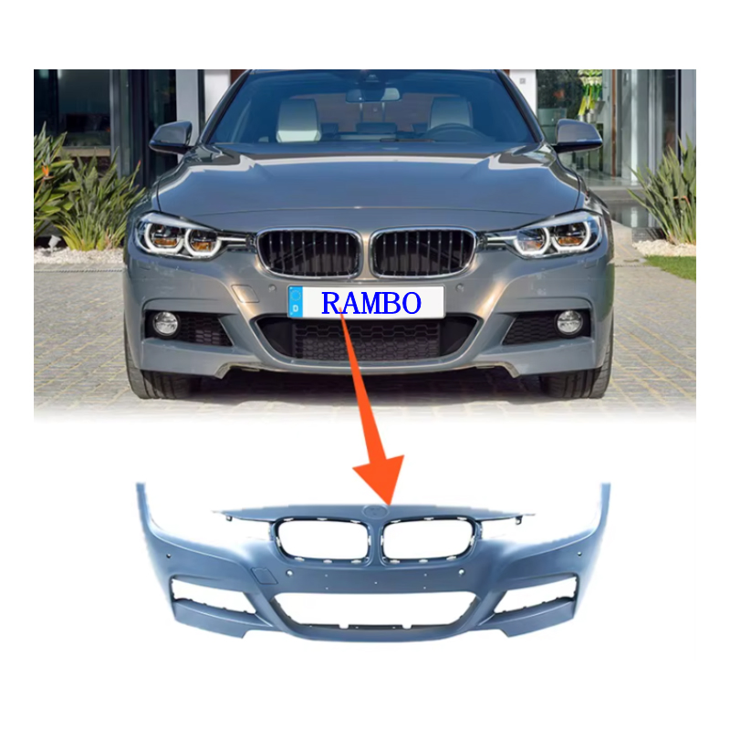 OEM 51118067945 protetor de degrau traseiro cromado pintado resistente a UV para BMW 3 Série F30 F35 F31 2011-2018
