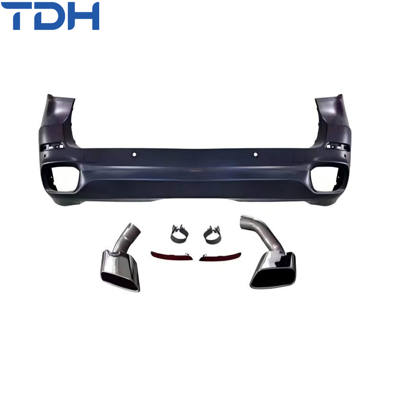 Venda Quente de Para-choque de Carro para 2013-2018 BMW X5 F15 Facelift para Para-choque Frontal M-Tech, Para-choque Traseiro com Saias Laterais