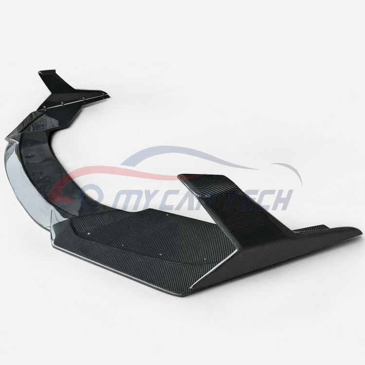 para Lam Borghini Huracan Lp580 Lp610-4 Difusor de Para-choque Frontal em Fibra de Carbono Spoiler Spliter Kit de Carroceria