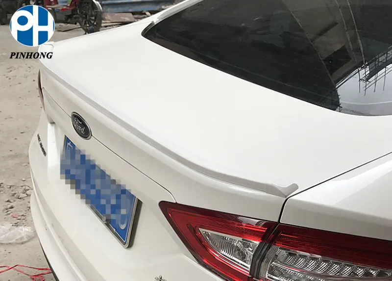 Spoiler de Porta-Malas Universal Protetor de Borracha para Bumper e Rims