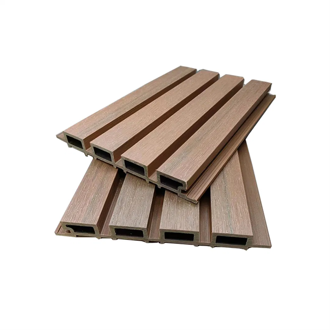 8 Colors Available with Low Maintenance Easy Clean WPC Wall Cladding