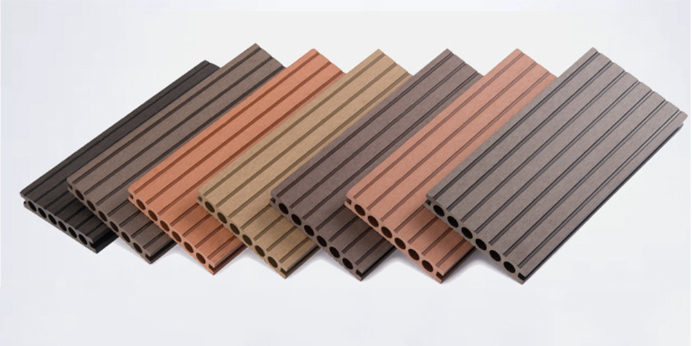 Fire Resistant Outdoor Floor Covering Boards Wood Plastic Composite Decking WPC Flooring