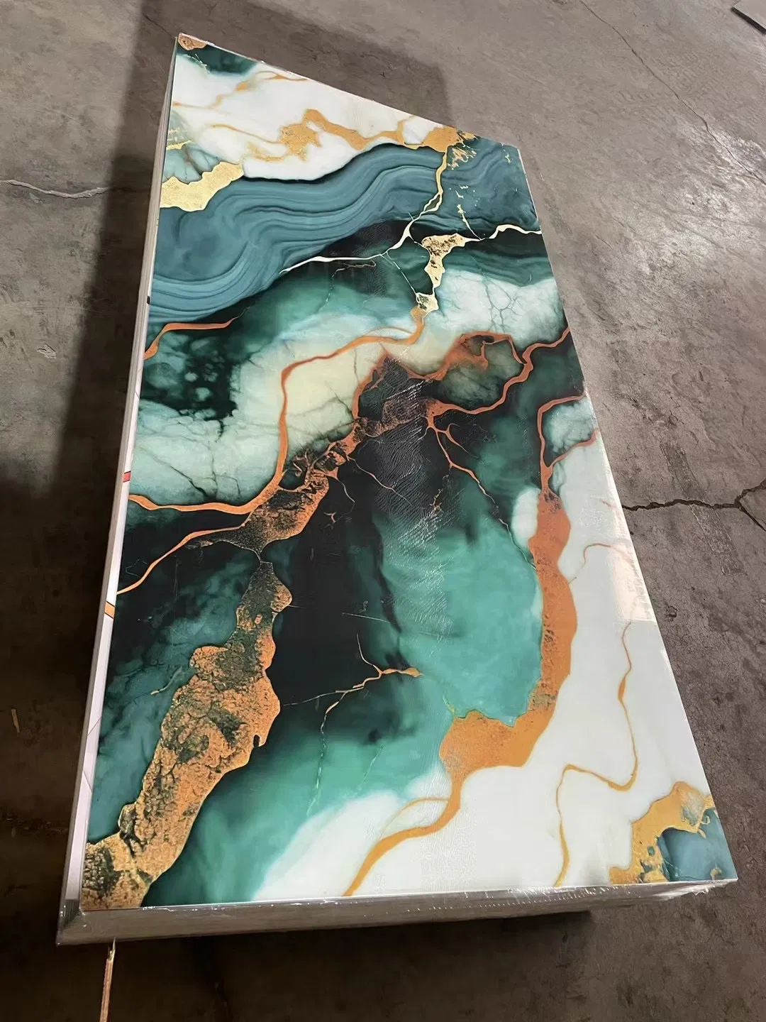 Chinese Building Material Manufacturer 1220*2900mm Fence PVC Marble Sheet/UV Spc WPC Board/Interior Bamoboo Wall Panel for Home Decoration Items