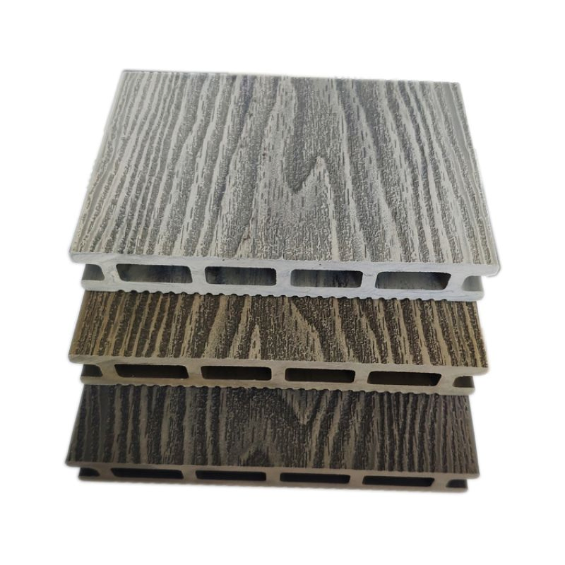 Wood Plastic Composite WPC Decking 145mm by 22.5mm Hollow Structure Design