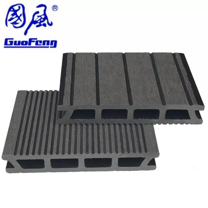 China Factory Decking 146*26mm Anti-Slip Swimming Pool WPC Decking