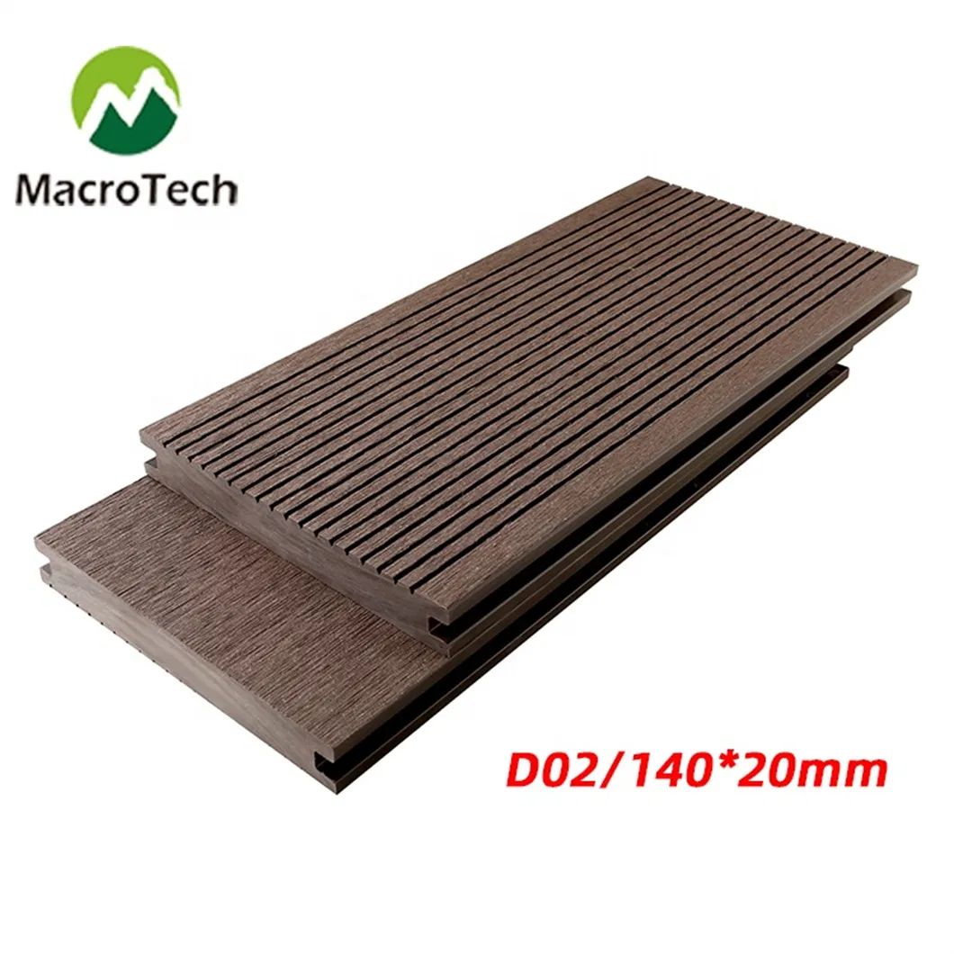 Factory Wholesale Anti-Slip Environment-Protection Solid Traditionalcomposite WPC Decking