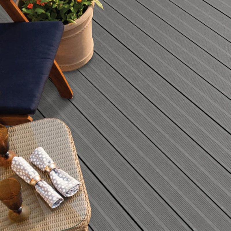 Fire Resistant Outdoor Floor Covering Boards Wood Plastic Composite Decking WPC Flooring