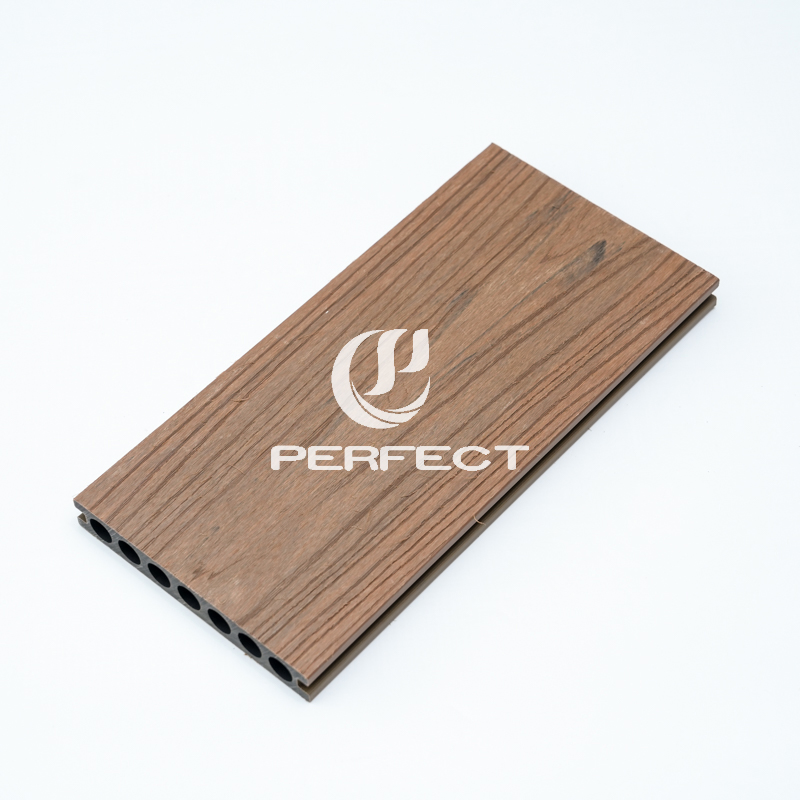 Second Generation Solid Co-Extruded Anti-Corrosion WPC Decking for Courtyard Villa Garden Park