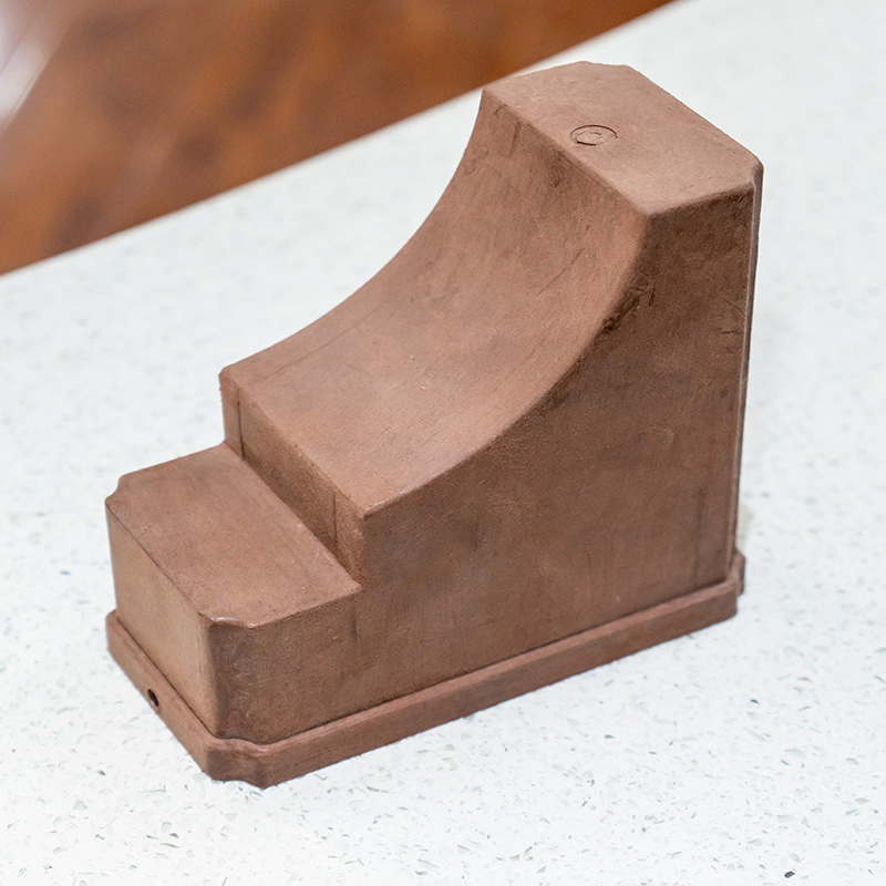 2023 Hot Sales Easy Installed Wood Plastic Composite WPC Decking WPC Railing Wooden Tube