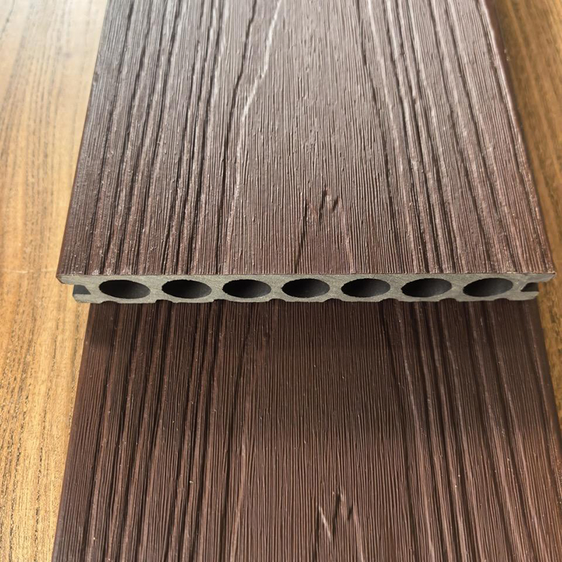 Professional Manufacture Fire Resistant WPC Decking Floor for Terrace