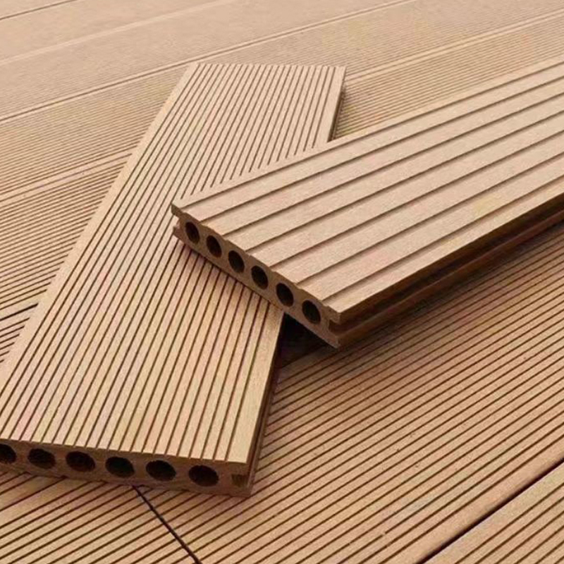 Outdoor Eco-Friendly Wood Plastic Composite WPC Flooring Anti-Slip Wood WPC Composite Decking for Swimming Pool Garden
