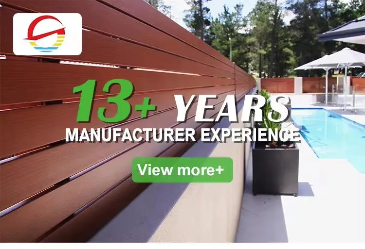 WPC Outdoor Fence Panel