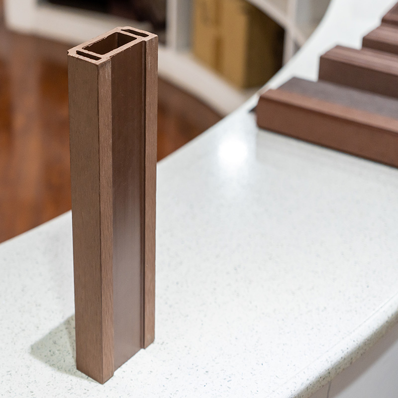 2023 Most Popular Extrusion WPC Railing Wood Plastic Composite for Garden Waterproof Railing