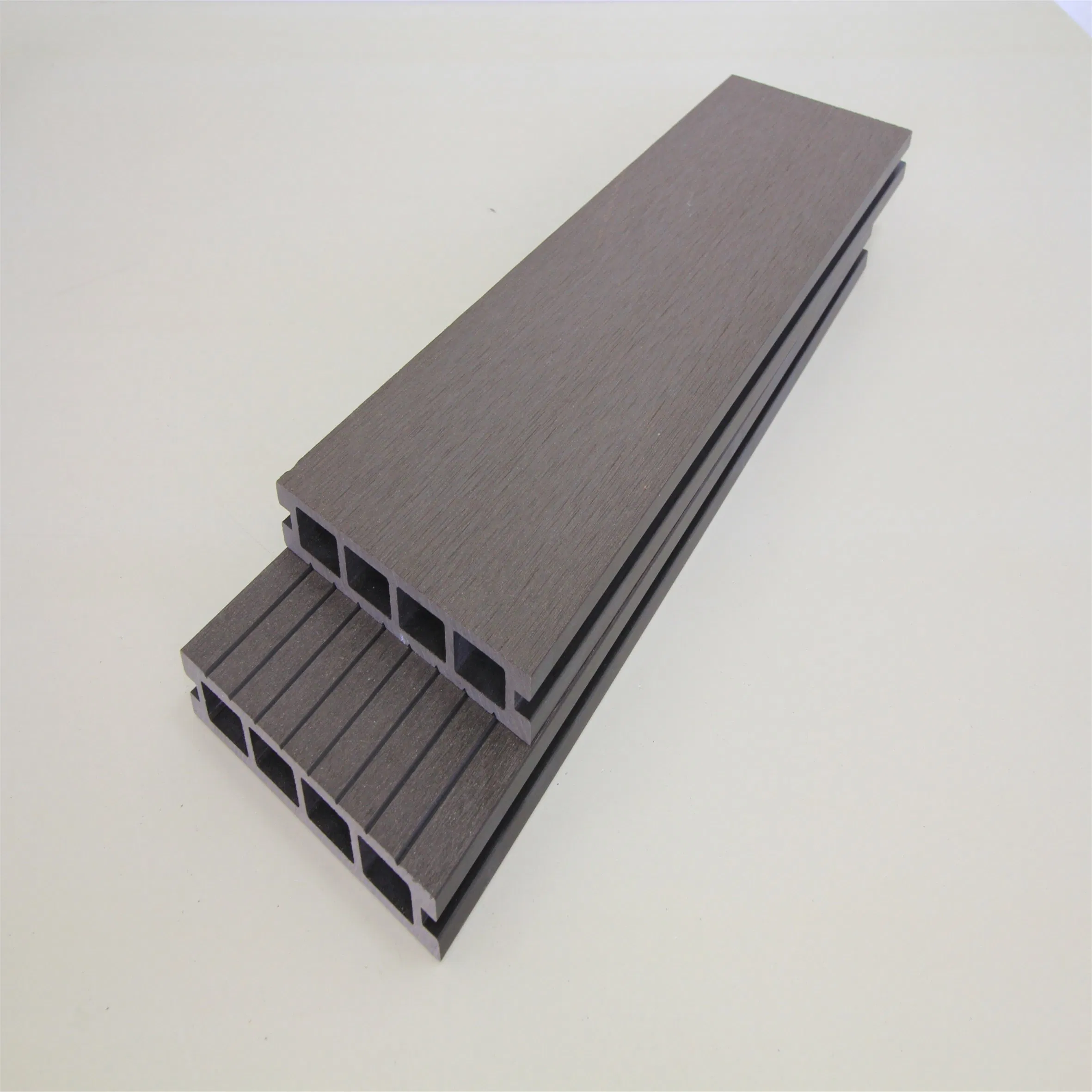New Design Solid WPC Decking Hard Wearing Co-Extrusion Composite Deck