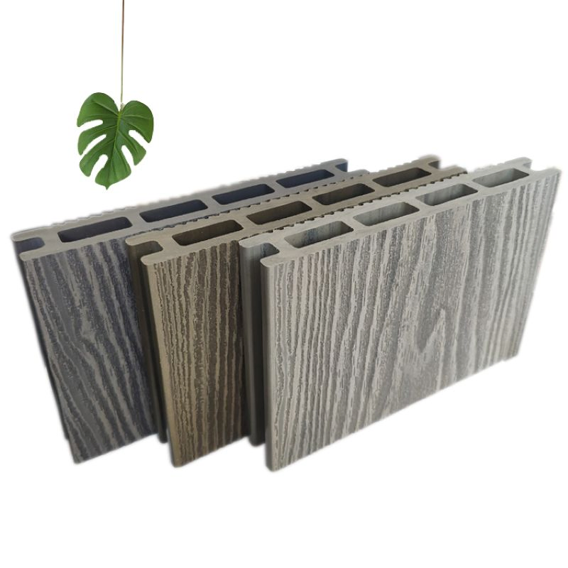 Wood Plastic Composite WPC Decking 145mm by 22.5mm Hollow Structure Design
