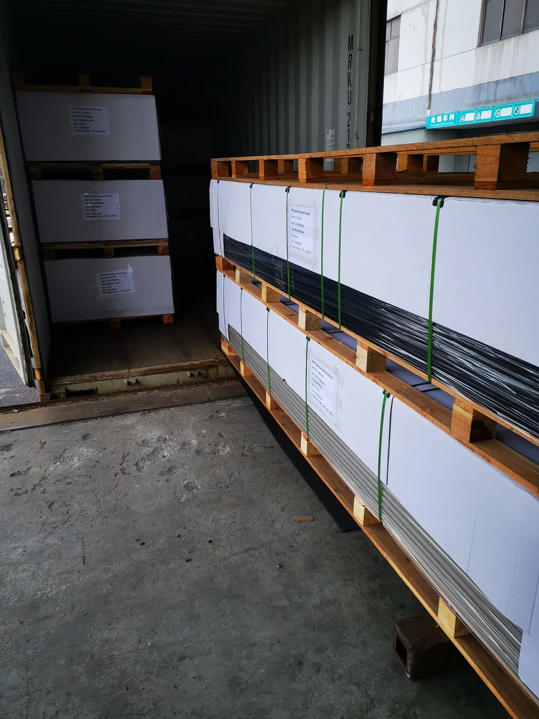 WPC Decking Installation View