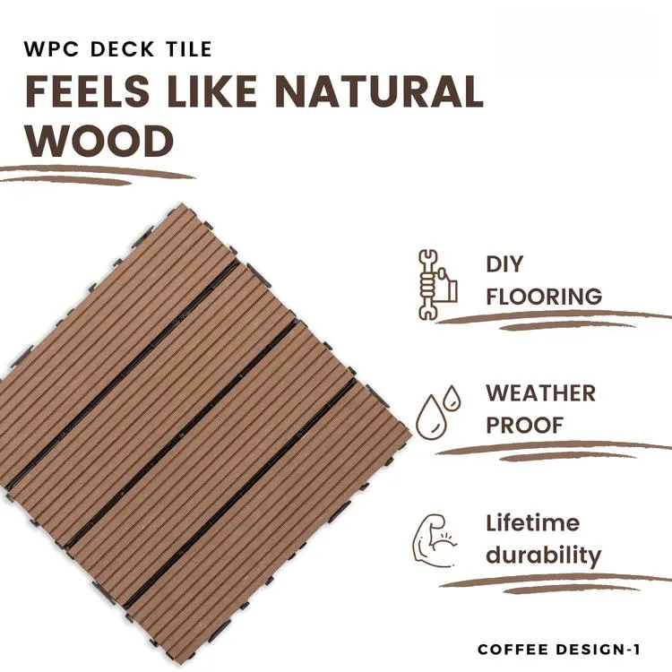WPC Interlocking Decking