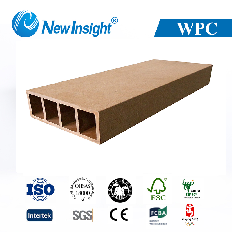 Easy Installation Anti-Corrosion Waterproof WPC Railing Moisture-Proof Factory Price Maintenance Free WPC Wood Plastic Composite Handrai