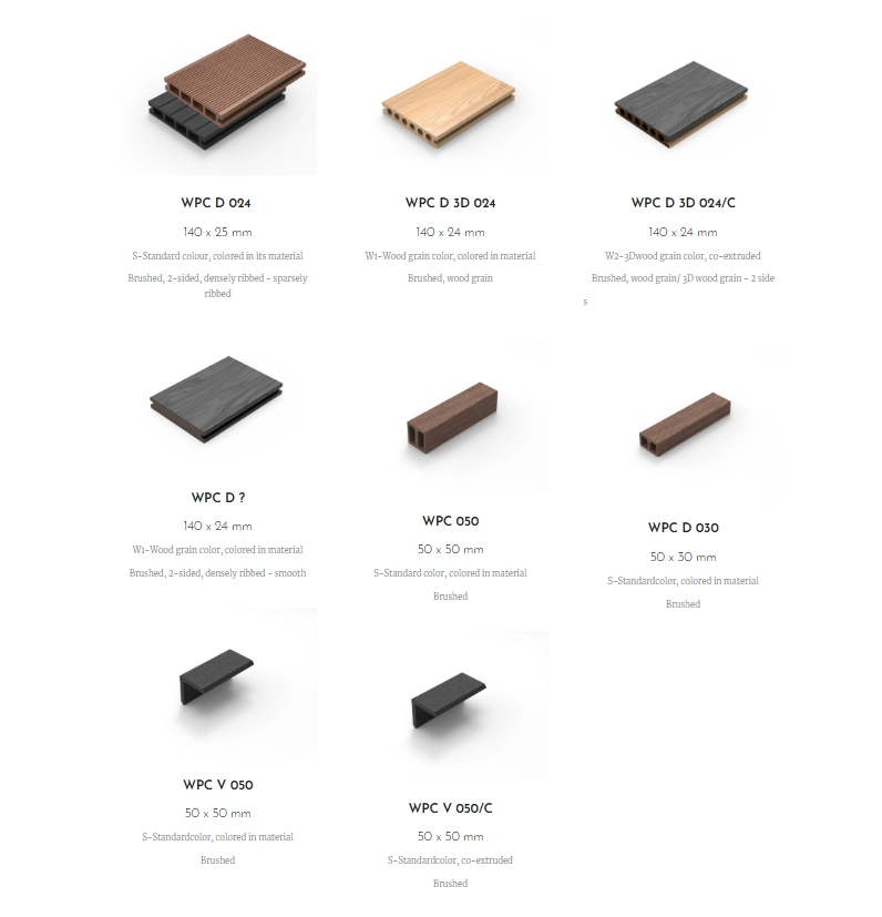 WPC Composite Flooring &amp; Railings: Fire-Resistant Grilles with Epoxy Resin Coating