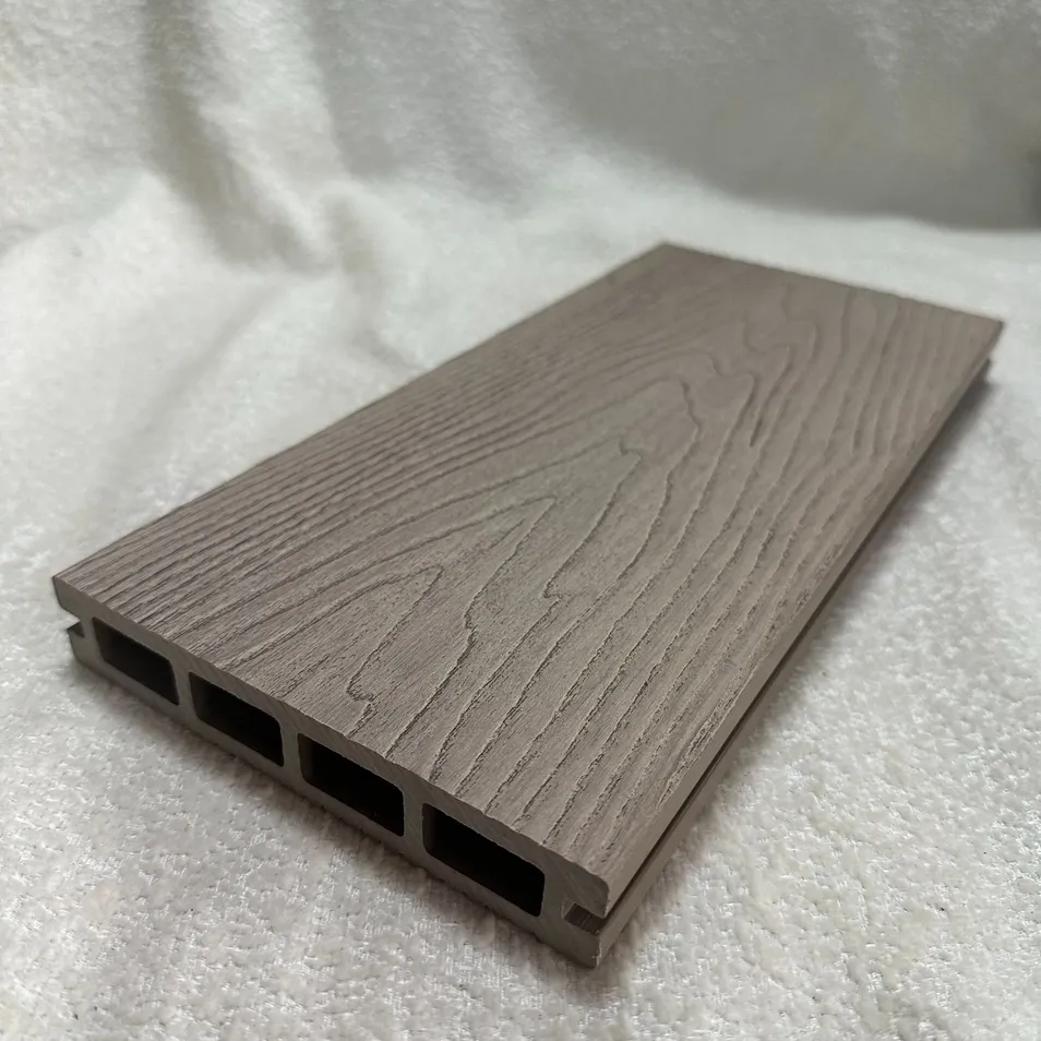 WPC Decking for Outdoor 142mm Width 26mm Hollow Core Composite Floor Planks