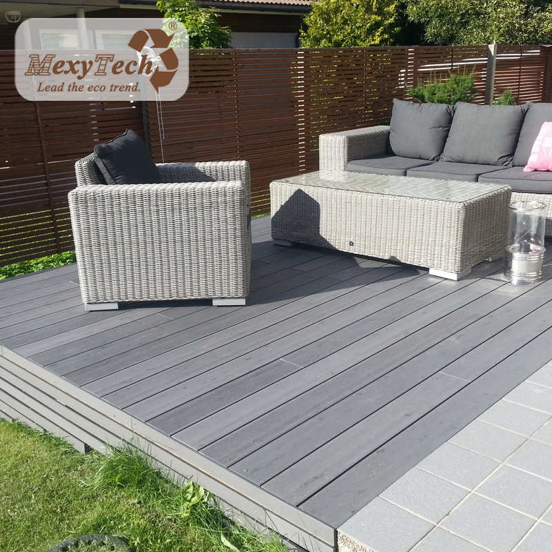 Mexytech DIY Anti-Slip WPC Swimming Pool Flooring Interlocking Decking