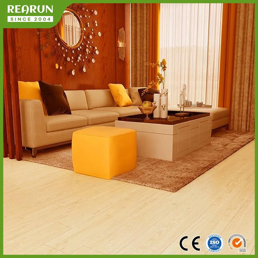 Rearun Wood WPC Indoor Floor China Manufacturers Fireproof Spc Vinyl Flooring