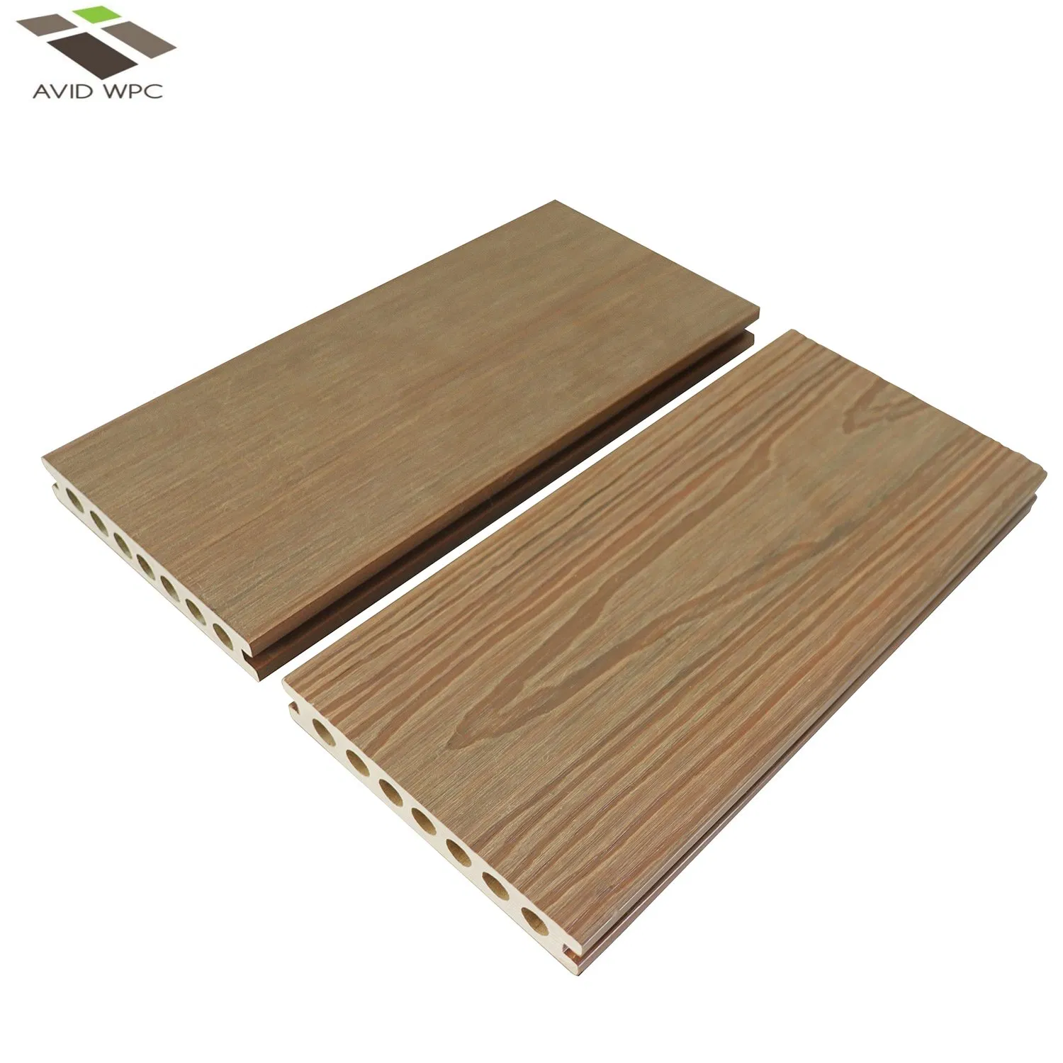 Outdoor Wood Texture Exterior ASA WPC Co-Extruded Composite Decking