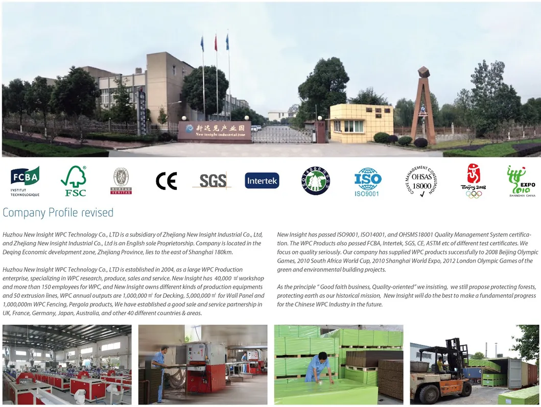 WPC Co-Extrusion Solid Decking