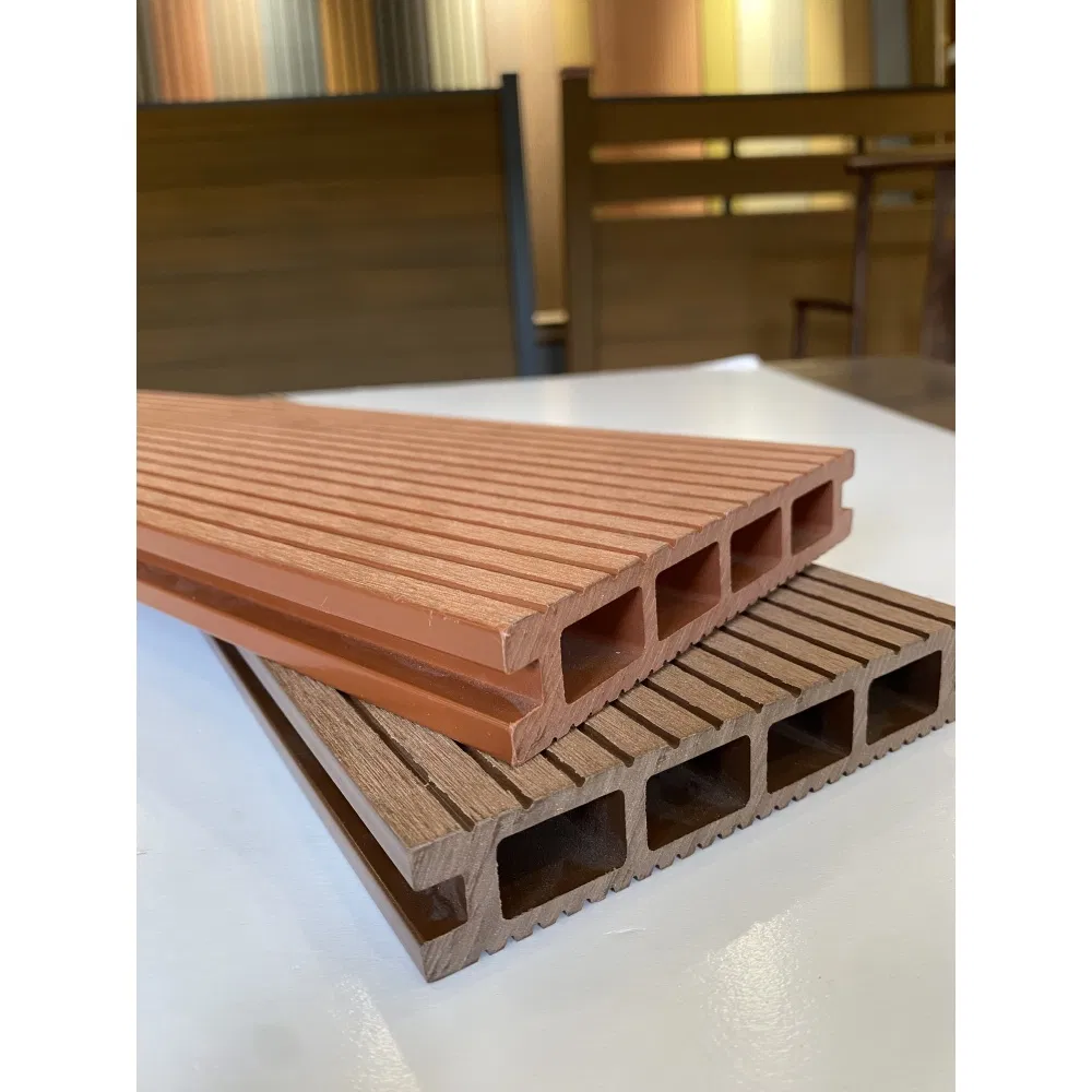 Durable and Sturdy Anti-Slip Outdoor Waterproof Composite Solid WPC Decking