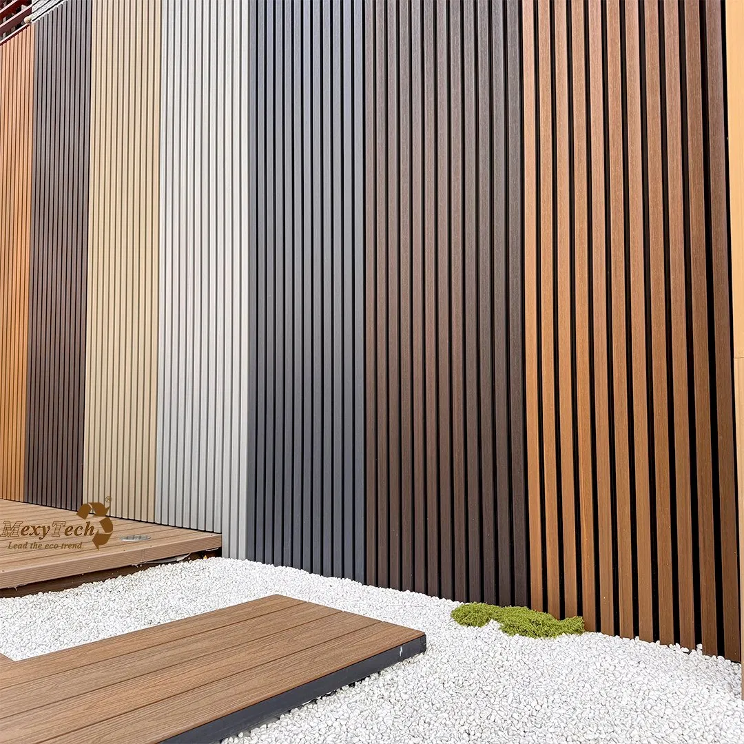 Fireproof Outdoor WPC Wall Cladding Home Decoration Materials Wood Plastic Composite Siding