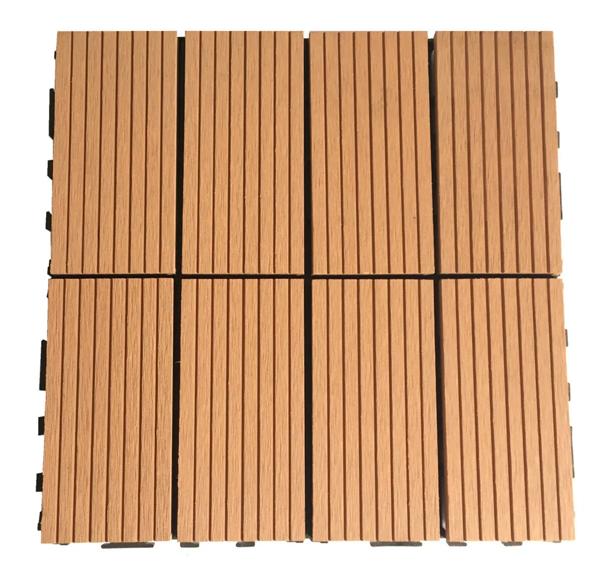 Best-Selling Interlocking 300X300mm DIY WPC Deck Tile for Yard