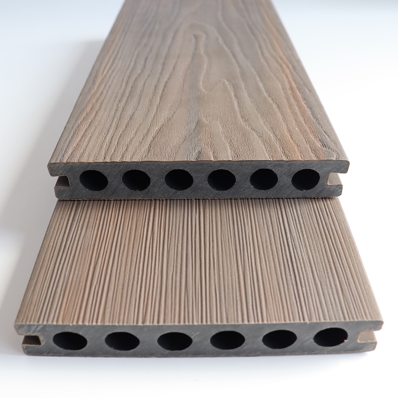 Durable Outdoor Terrace Decking: Fire-Resistant, Anti-UV, and Anti-Fade Wood Plastic Composite (WPC) Patio Flooring