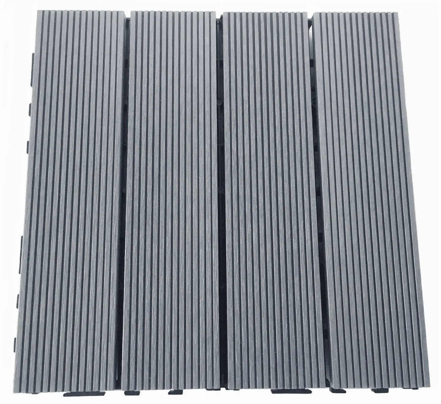 Best-Selling Interlocking 300X300mm DIY WPC Deck Tile for Yard