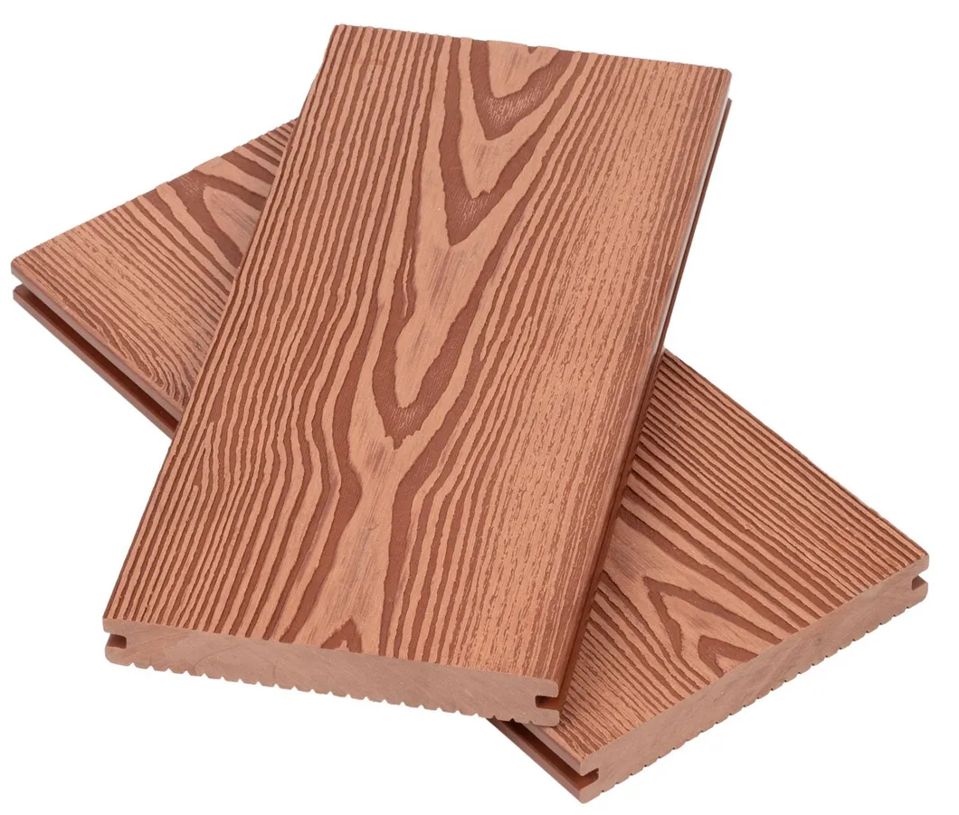 3D Embossed Outdoor WPC Decking