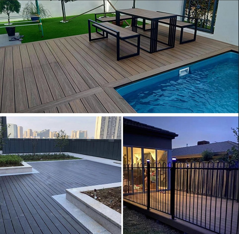 Premium WPC Decking for Hotel Pool Anti Slip Heavy Duty