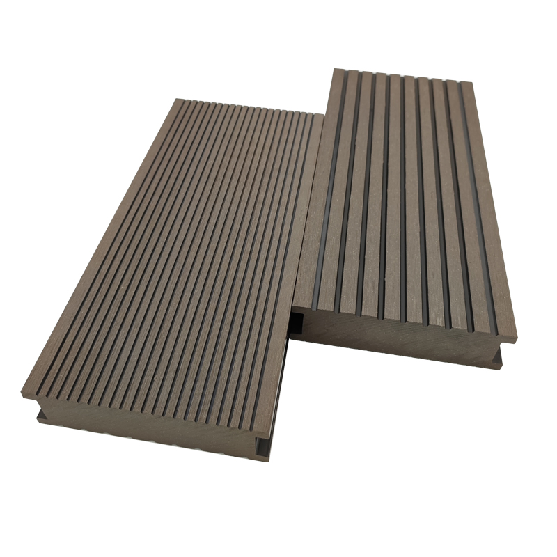 High Quality Wood Plastic Composite Flooring Waterproof Anti-Slip WPC Decking Outdoor Swimming Pool Co-Extrusion Decking
