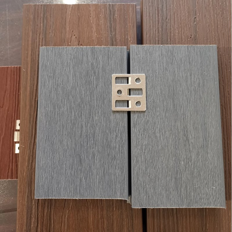 Outdoor Interlocking Floor Tiles Decking Solid WPC Decking for Outdoor Floor